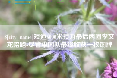 吴忠短道5000米接力最后两圈李文龙陪跑-尽管中国队最终收获一枚铜牌