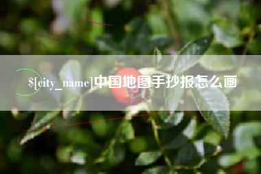 吴忠中国地图手抄报怎么画