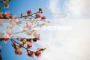 吴忠中国地图精细