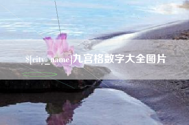 吴忠九宫格数字大全图片