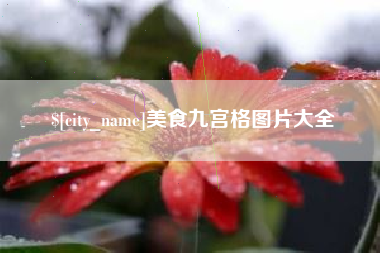 吴忠美食九宫格图片大全