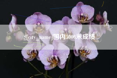 吴忠国内5000米成绩