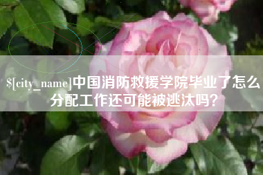 吴忠中国消防救援学院毕业了怎么分配工作还可能被逃汰吗？
