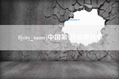 吴忠中国第9枚金牌名单