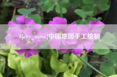 吴忠中国地图手工绘制
