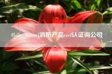 吴忠消防产品cccf认证询公司