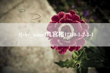 吴忠九宫格12340-1-2-3-4