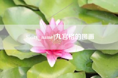 吴忠九宫格的图画