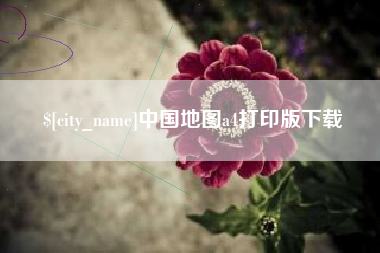 吴忠中国地图a4打印版下载