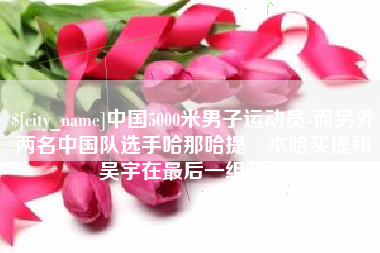 吴忠中国5000米男子运动员-而另外两名中国队选手哈那哈提·木哈买提和吴宇在最后一组出场