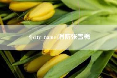 吴忠消防张雪梅