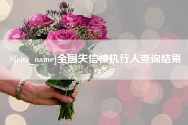 吴忠全国失信被执行人查询结果