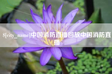 吴忠中国消防直播回放中国消防直播
